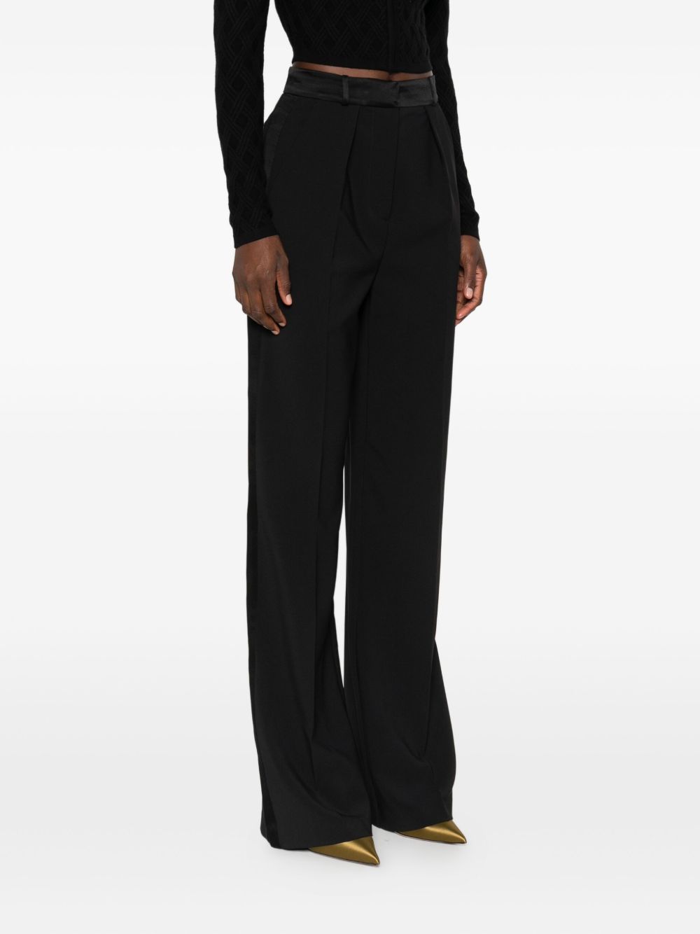 Elisabetta Franchi Trousers Black Elisabetta Franchi