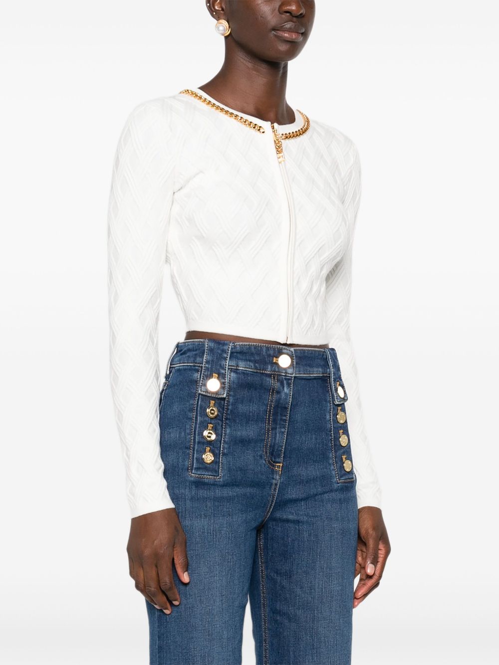 Elisabetta Franchi Sweaters Ivory Elisabetta Franchi