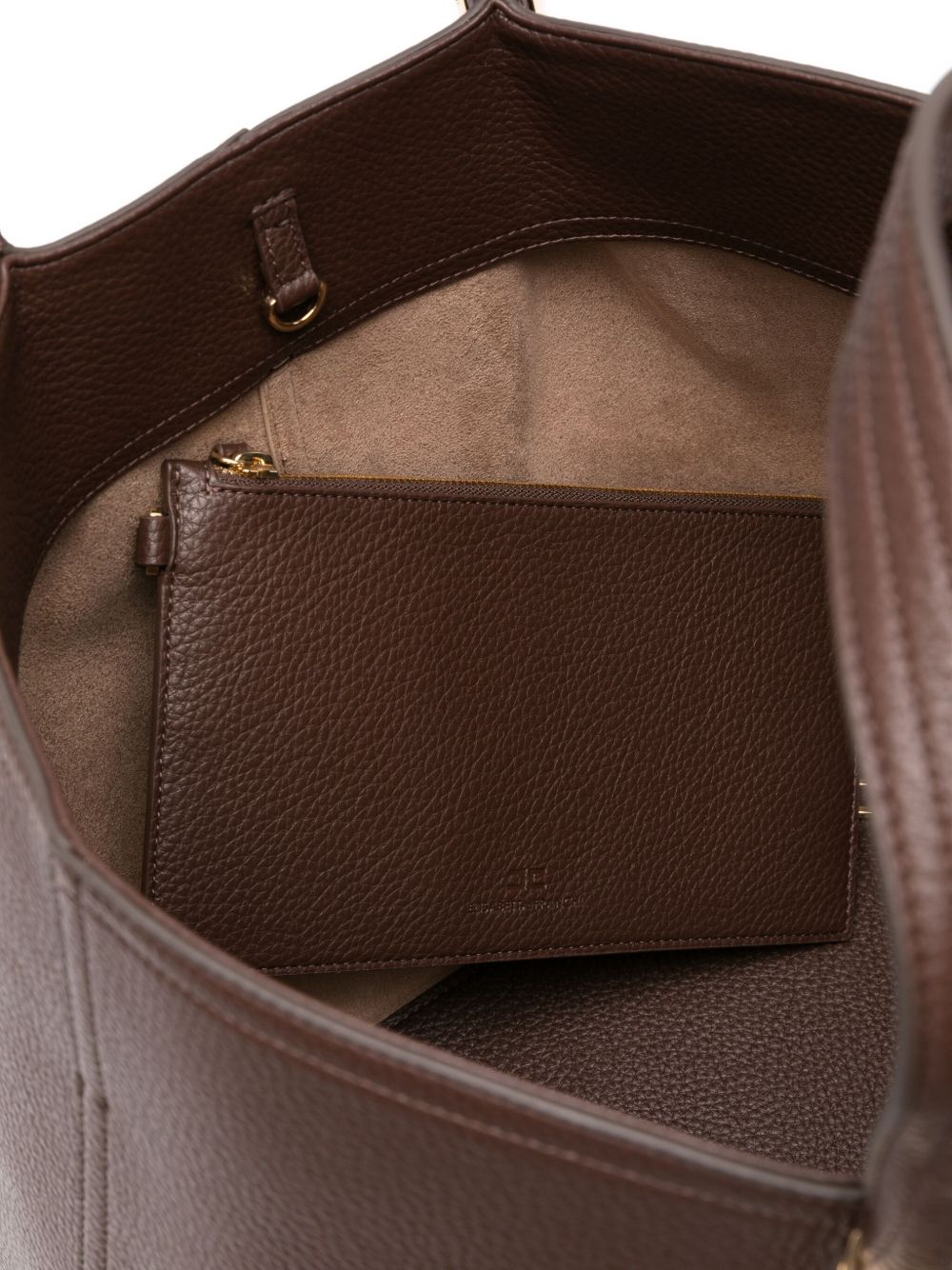 Elisabetta Franchi Large tote with logo details Elisabetta Franchi