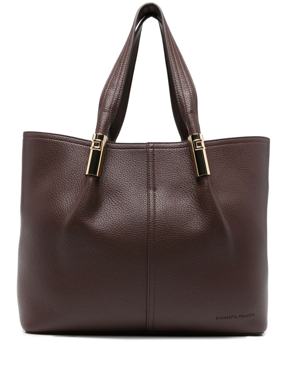 Elisabetta Franchi Large tote with logo details Elisabetta Franchi