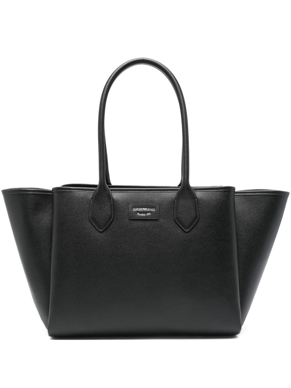 Emporio Armani Large shopper with palmellato finish Emporio Armani