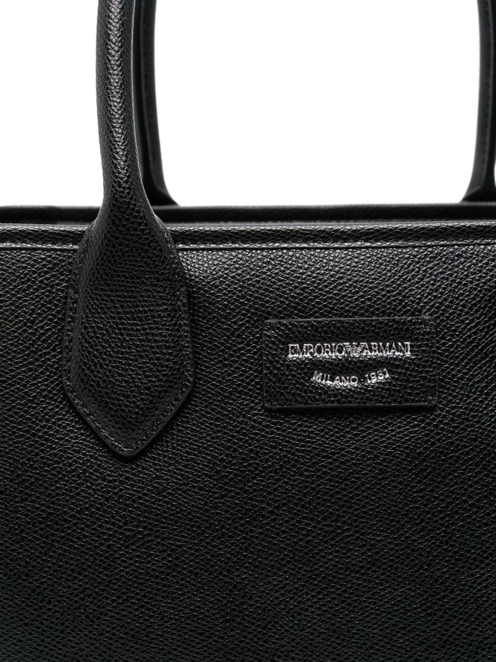 Emporio Armani Medium finish palmellato shopper Emporio Armani