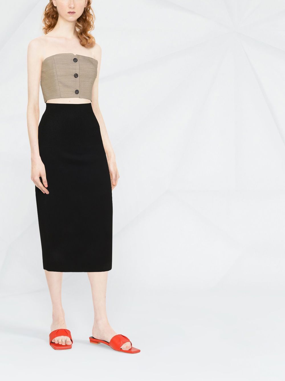 Victoria Beckham Skirts Black Victoria Beckham