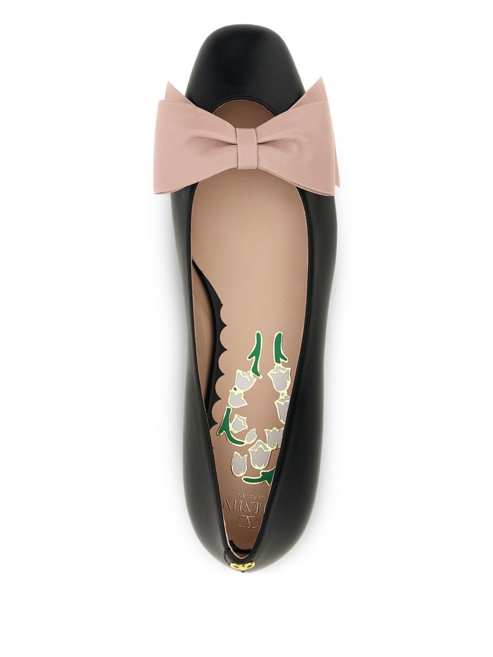 Valentino Garavani Ballerina Bowow in Kid Valentino Garavani