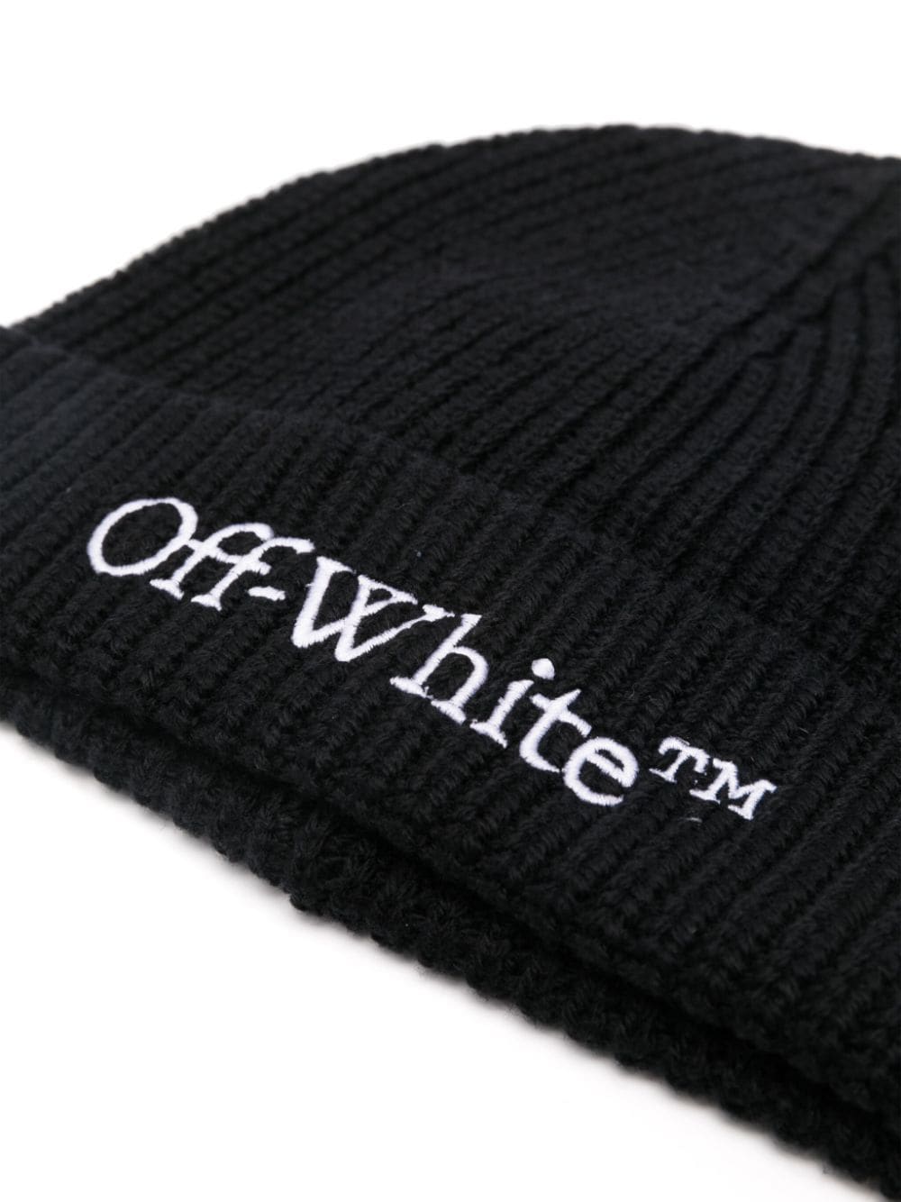 Off White wool beanie Off White