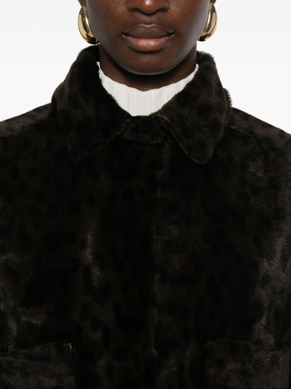 FURLING BY GIANI Jackets Brown Furling By Giani