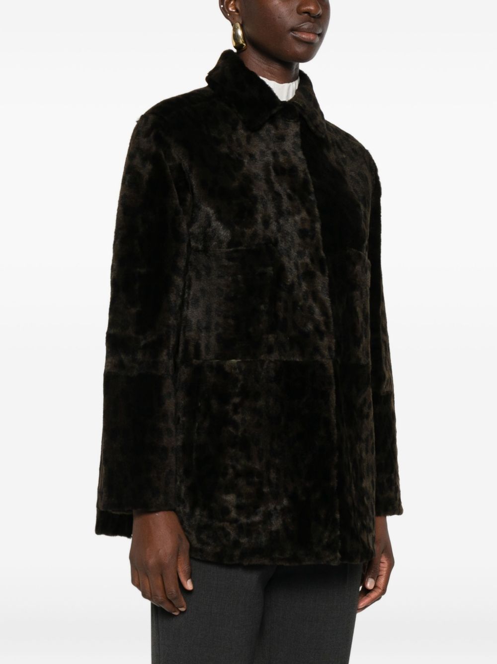 FURLING BY GIANI Jackets Brown Furling By Giani