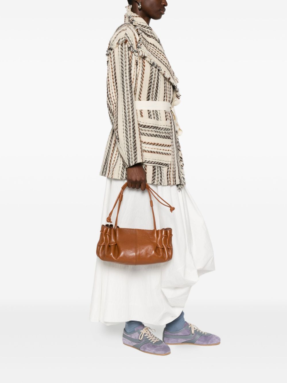 Hereu Pleated Shoulder Bag Hereu