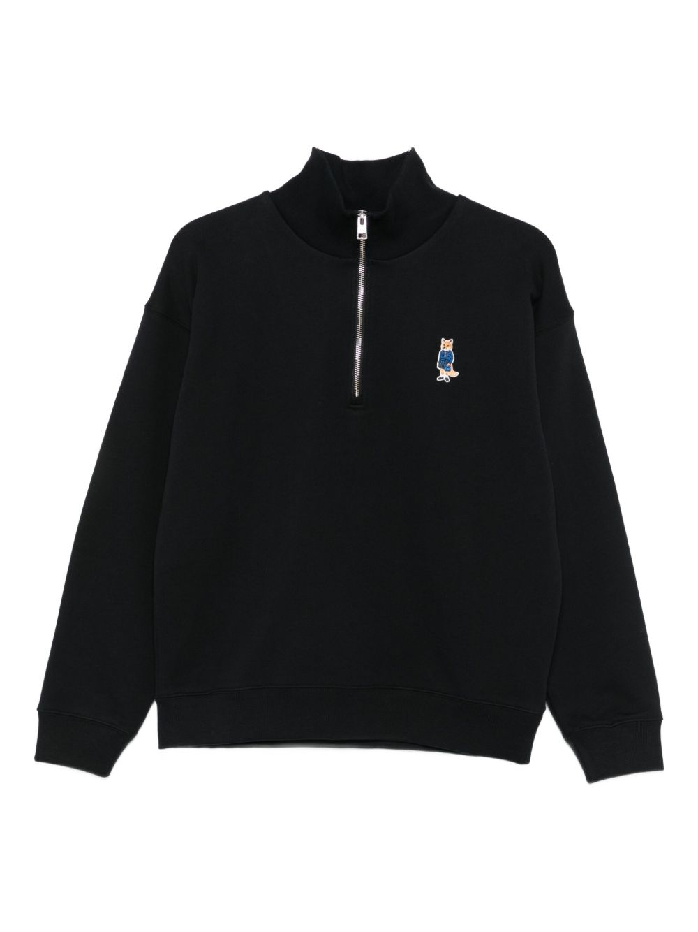 Maison Kitsuné Embroidered-logo sweatshirt Maison Kitsuné