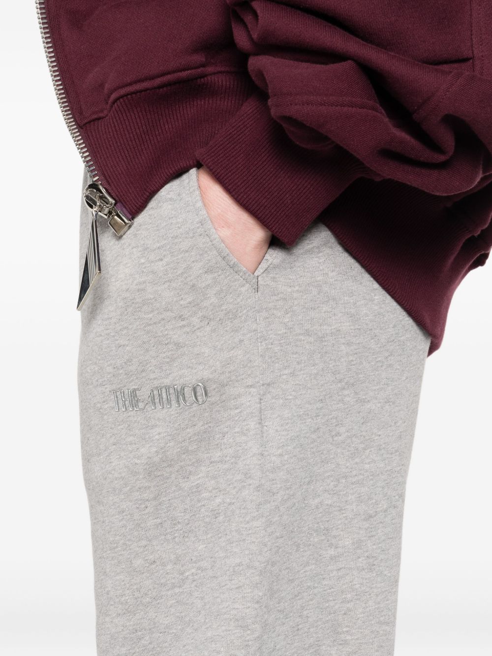 The Attico Trousers Light Grey The Attico