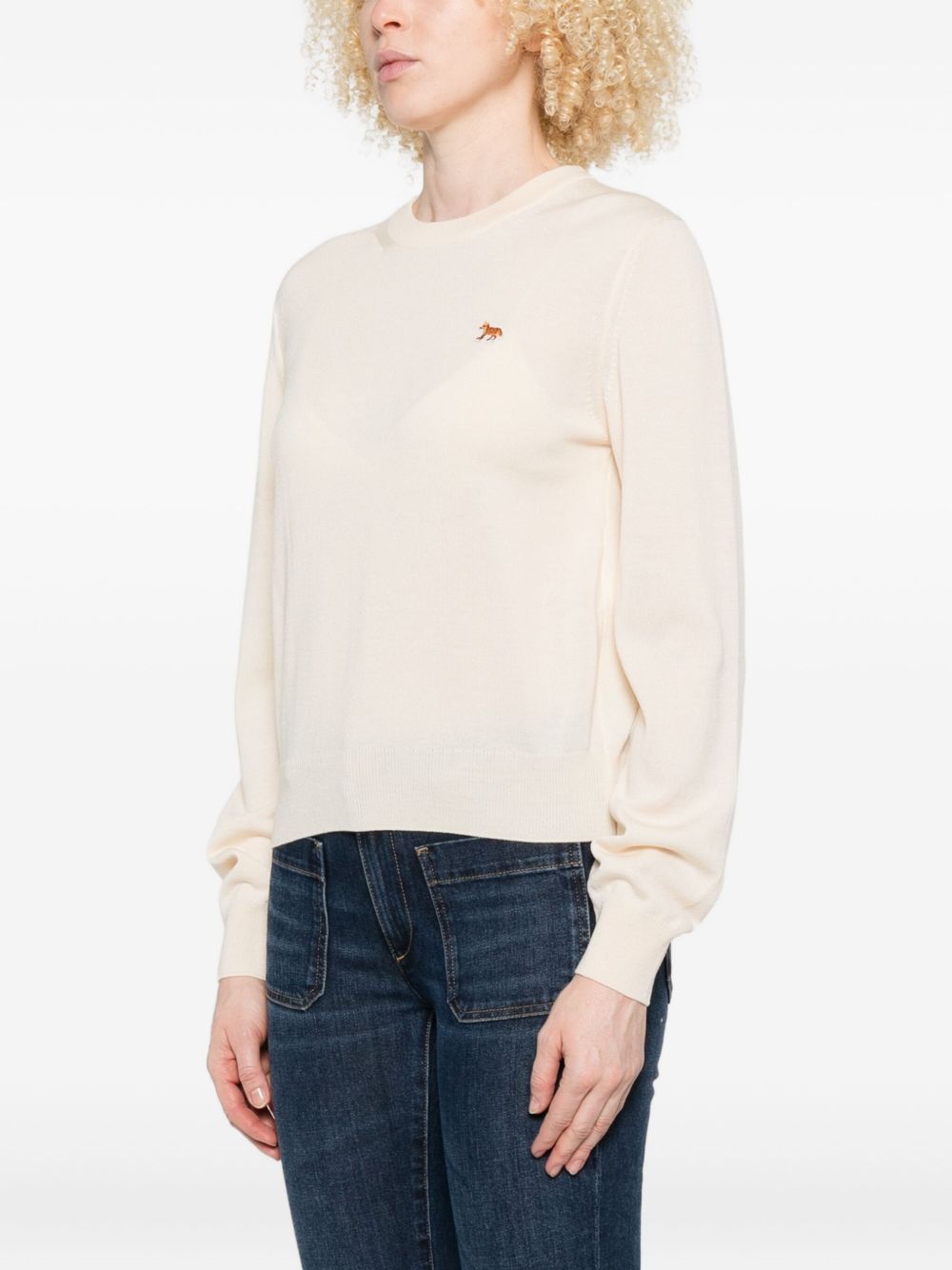 Maison Kitsuné Sweater with embroidery Maison Kitsuné