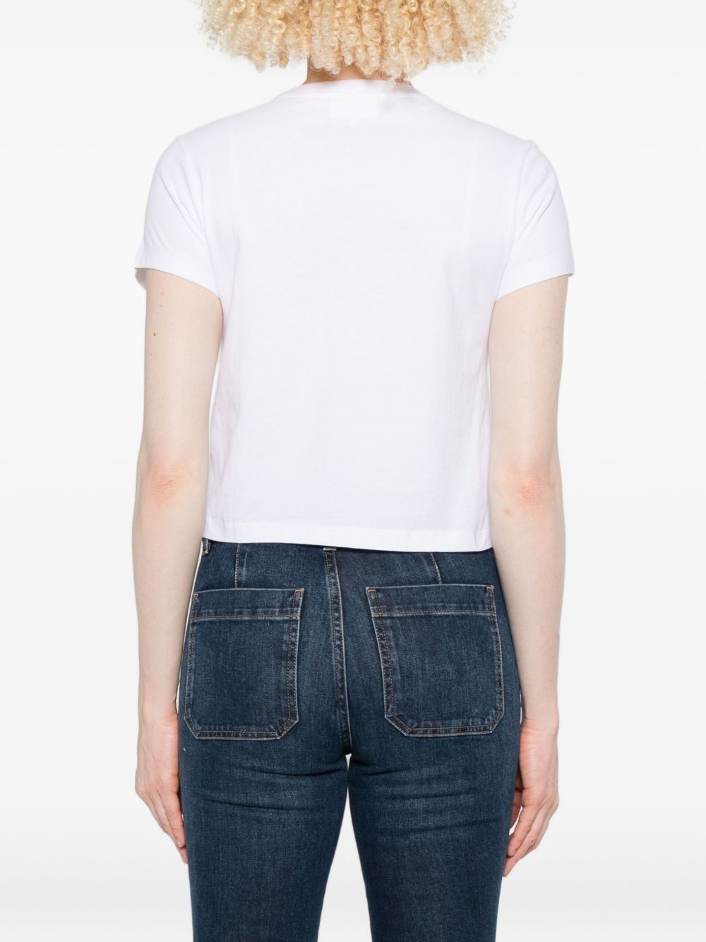 Maison Kitsuné Lady Fox Baby top with embroidery Maison Kitsuné