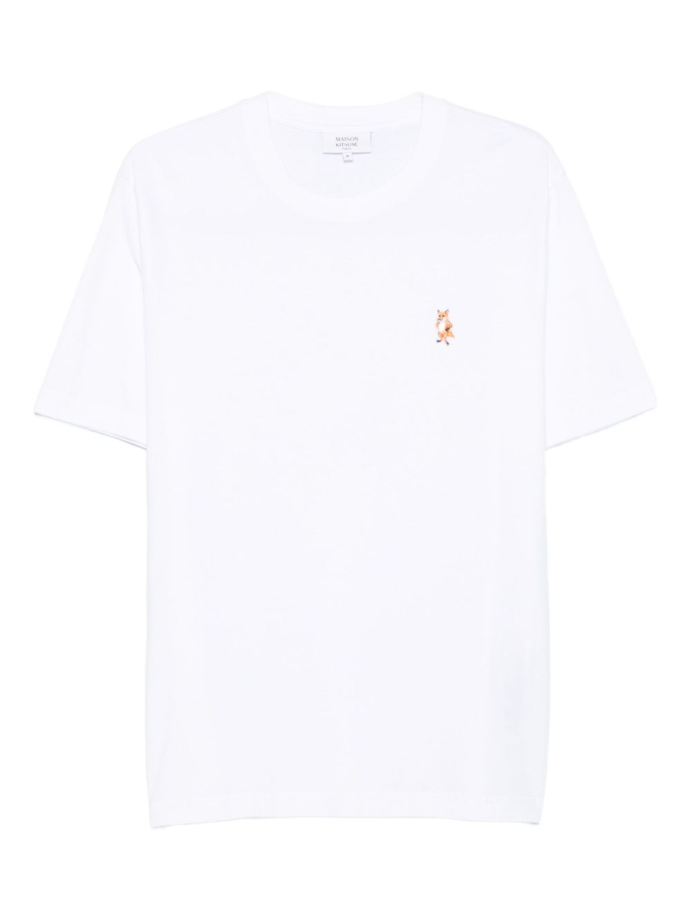 Maison Kitsuné Fox embroidered T-shirt Maison Kitsuné