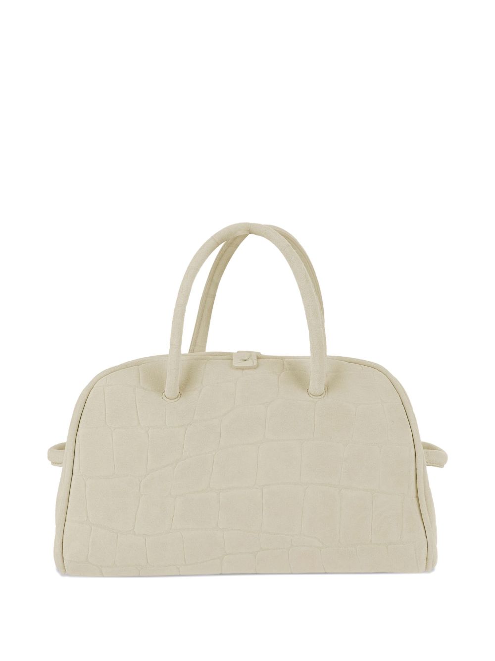 JACQUEMUS The Small Turismo crocodile-effect knotted shoulder bag JACQUEMUS
