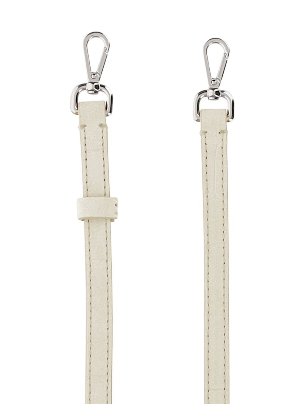 JACQUEMUS The Small Turismo crocodile-effect knotted shoulder bag JACQUEMUS