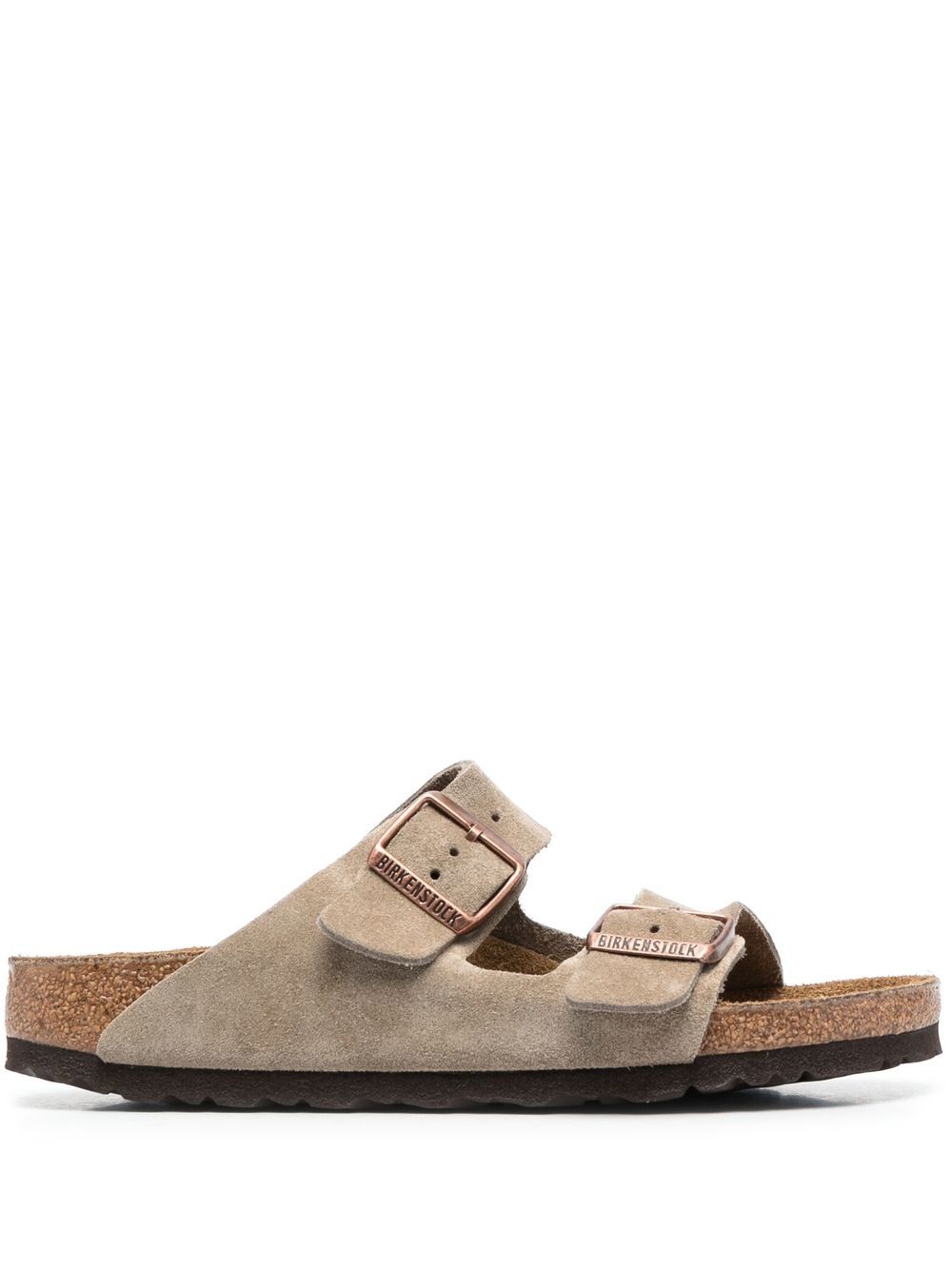 Birkenstock Arizona suede slip-on sandals Birkenstock