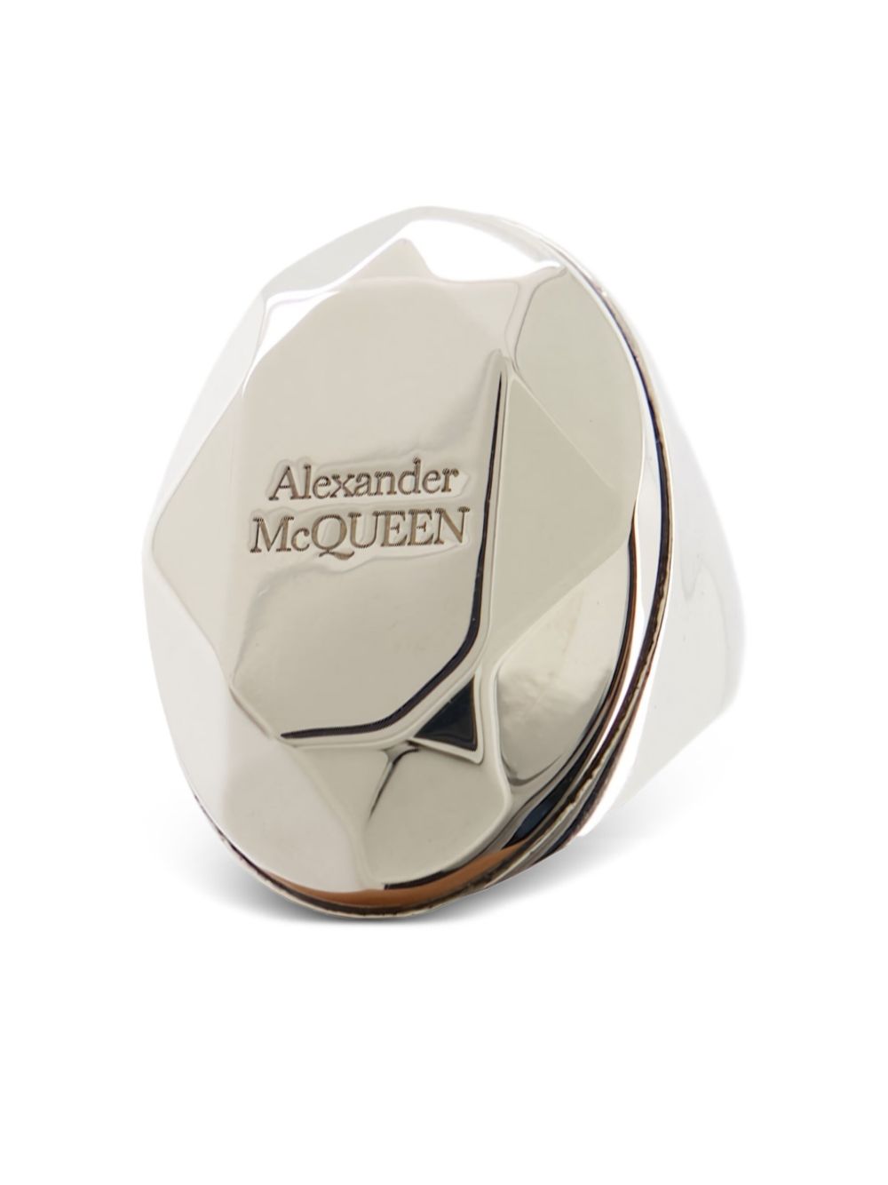 Alexander McQueen The Faceted Stone Ring Alexander McQueen