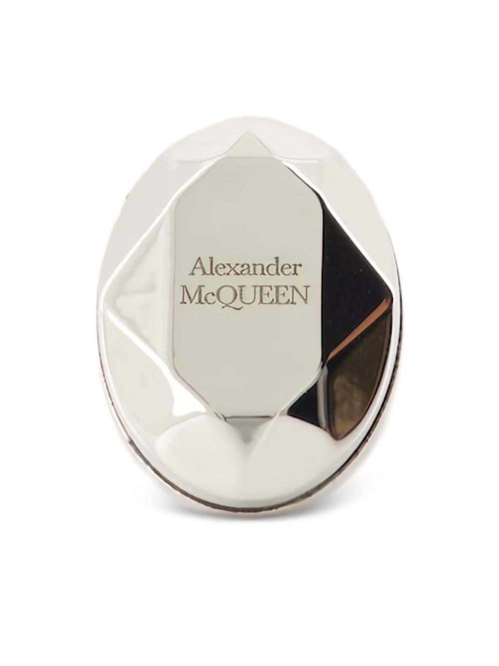Alexander McQueen The Faceted Stone Ring Alexander McQueen