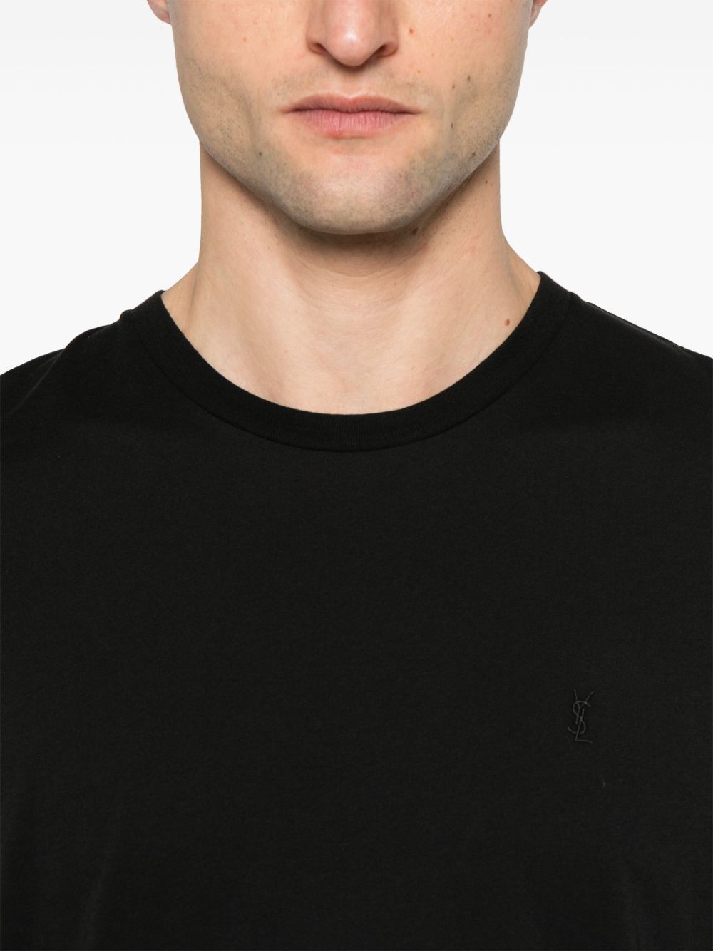 Saint Laurent T-shirts and Polos Black Saint Laurent