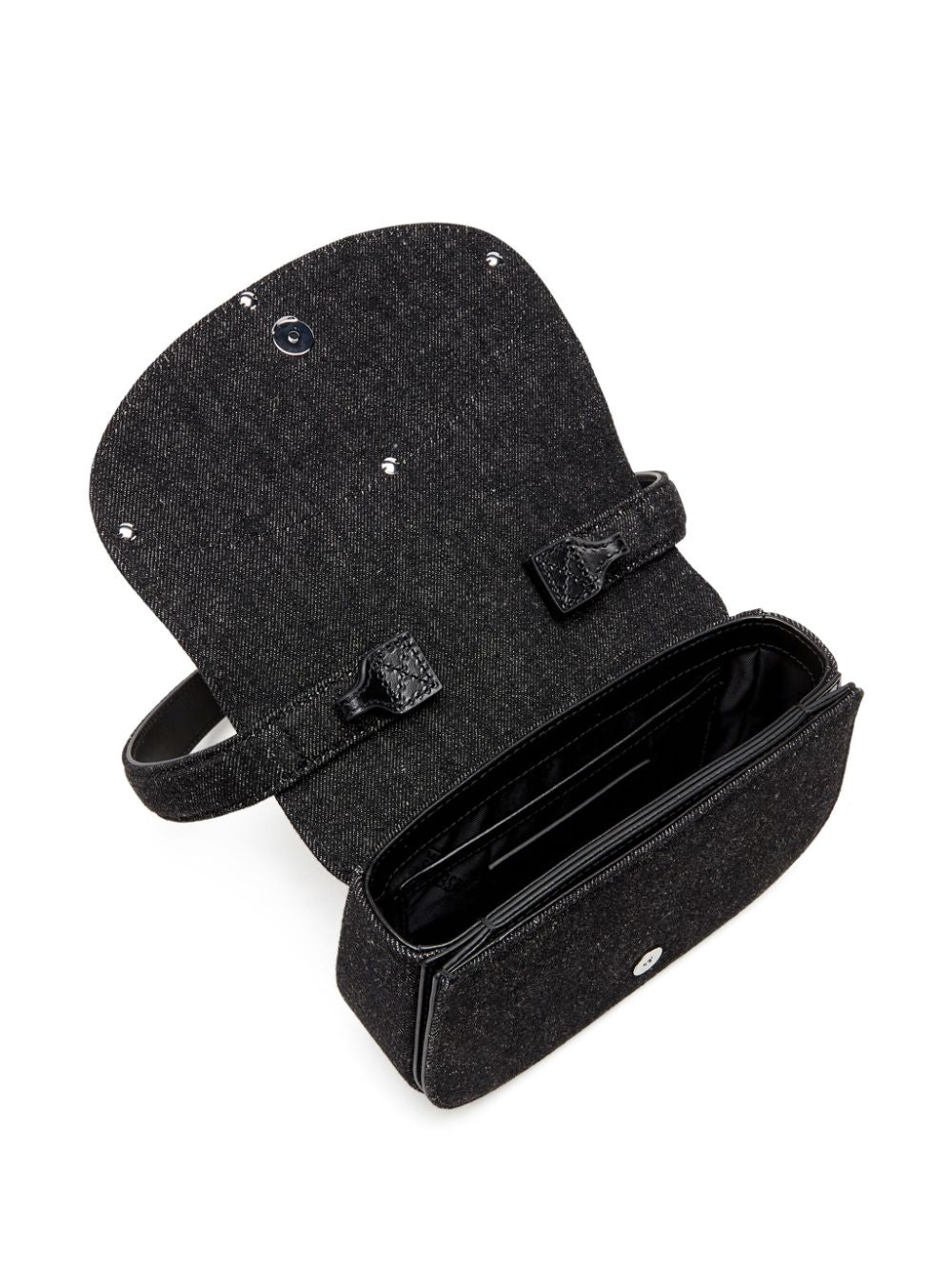Diesel 1DR-Iconic shoulder bag in nappa leather Diesel