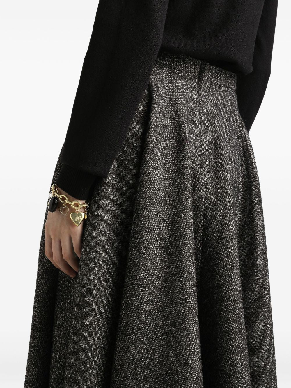 Dolce & Gabbana Wool blend midi skirt Dolce & Gabbana
