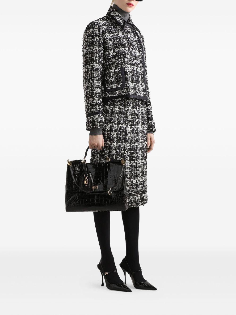 Dolce & Gabbana Wool blend midi skirt Dolce & Gabbana