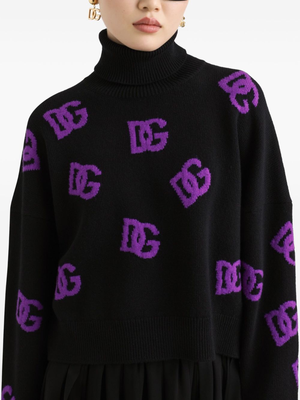 Dolce & Gabbana Wool DG-logo Sweater Dolce & Gabbana
