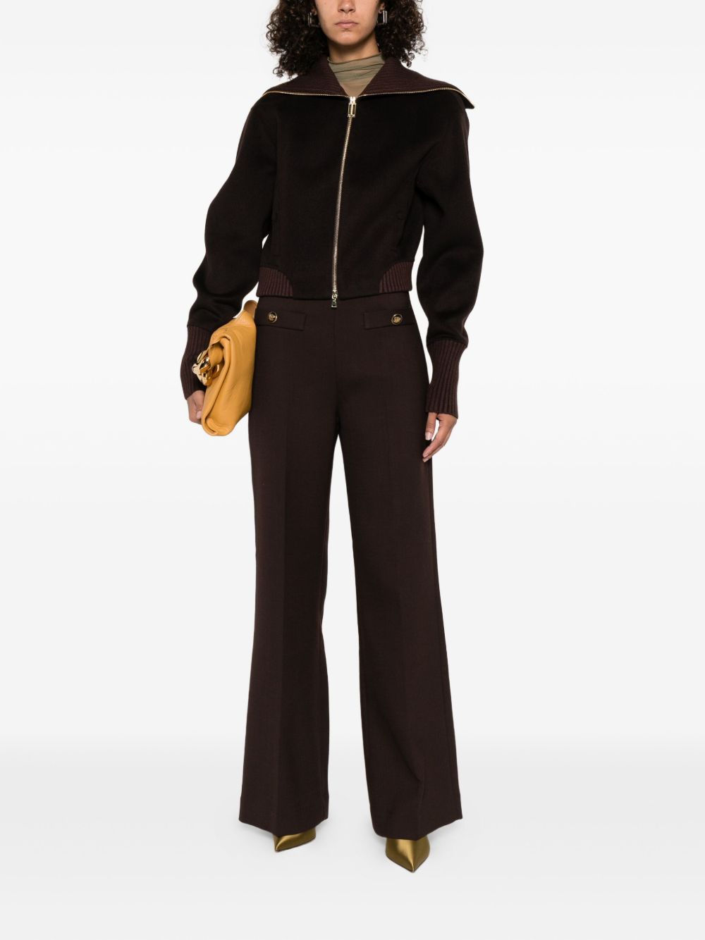 Victoria Beckham Coats Brown Victoria Beckham