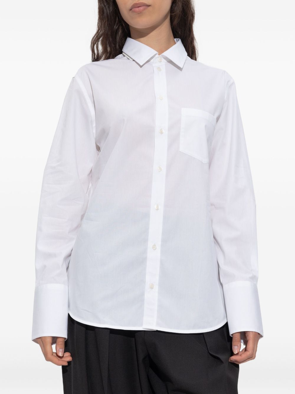 Victoria Beckham Shirts White Victoria Beckham