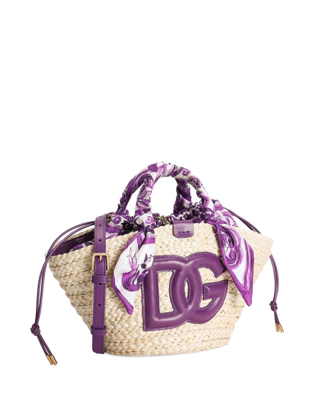 Dolce & Gabbana Straw kendra basket Dolce & Gabbana