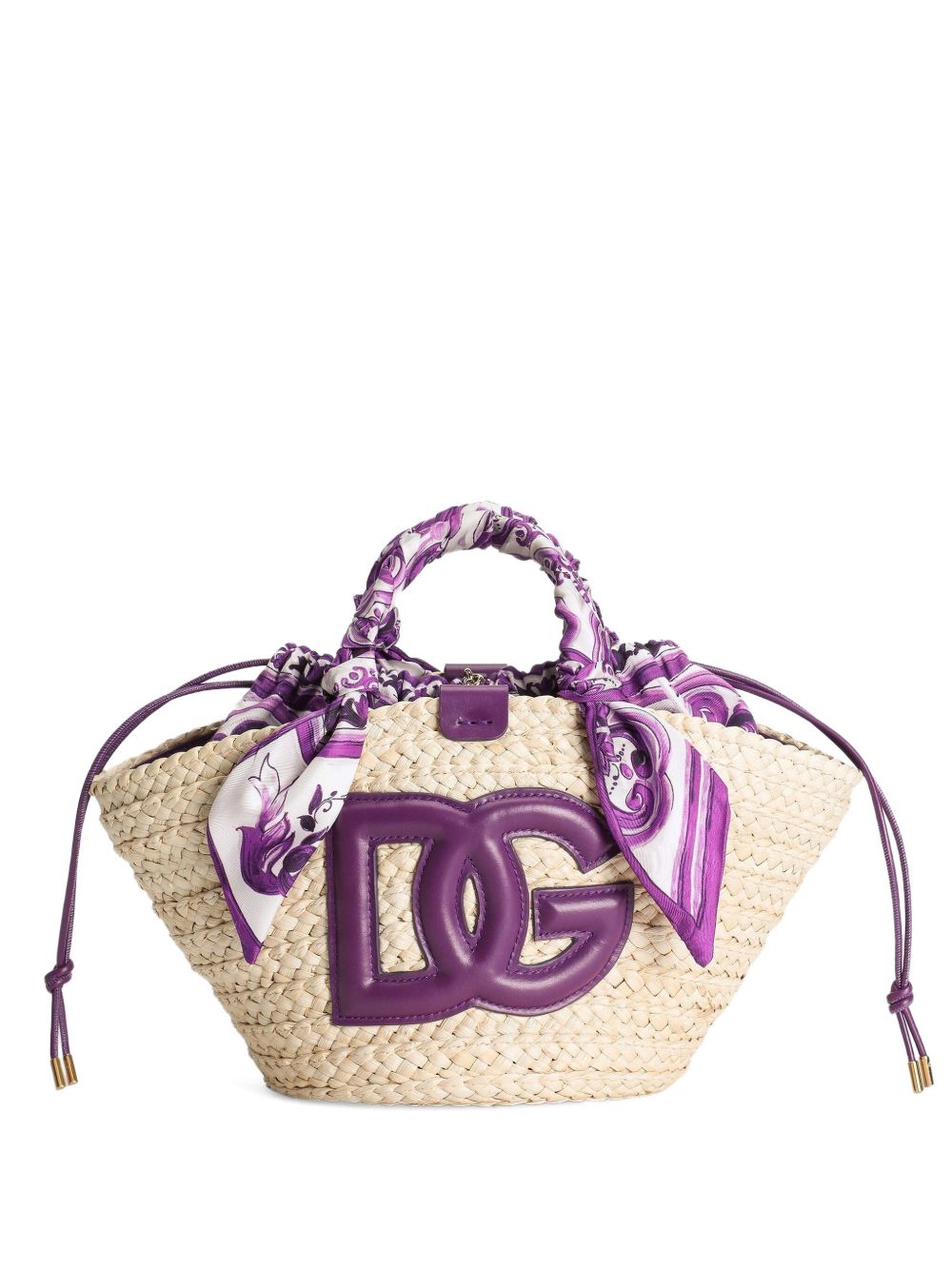 Dolce & Gabbana Straw kendra basket Dolce & Gabbana