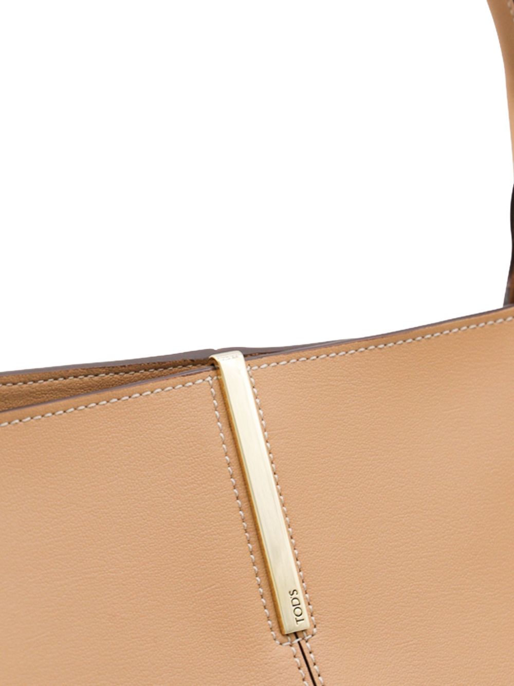 Tod's Medium Leather Shopping Bag Tod'S