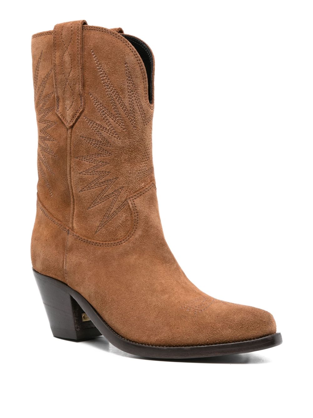 Golden Goose Boots Leather Brown Golden Goose