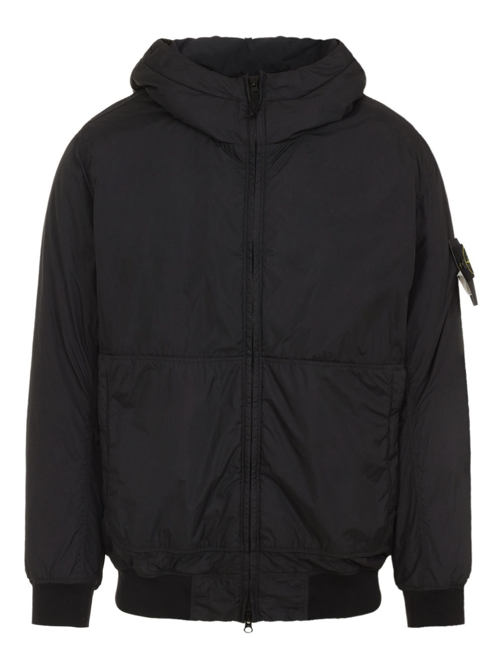Stone Island Coats Black Stone Island