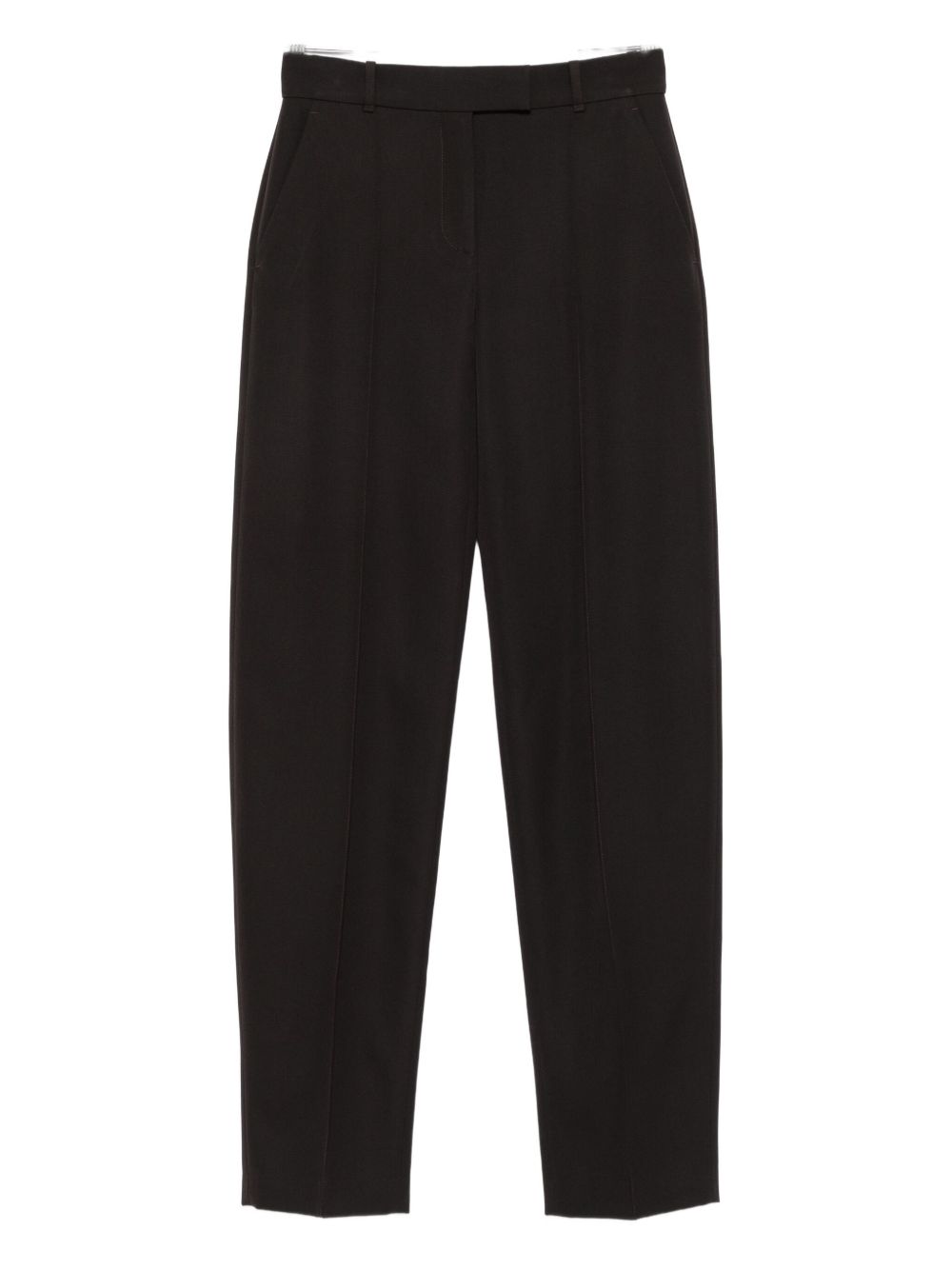 Alexander McQueen Pressed-crease tailored trousers Alexander Mcqueen