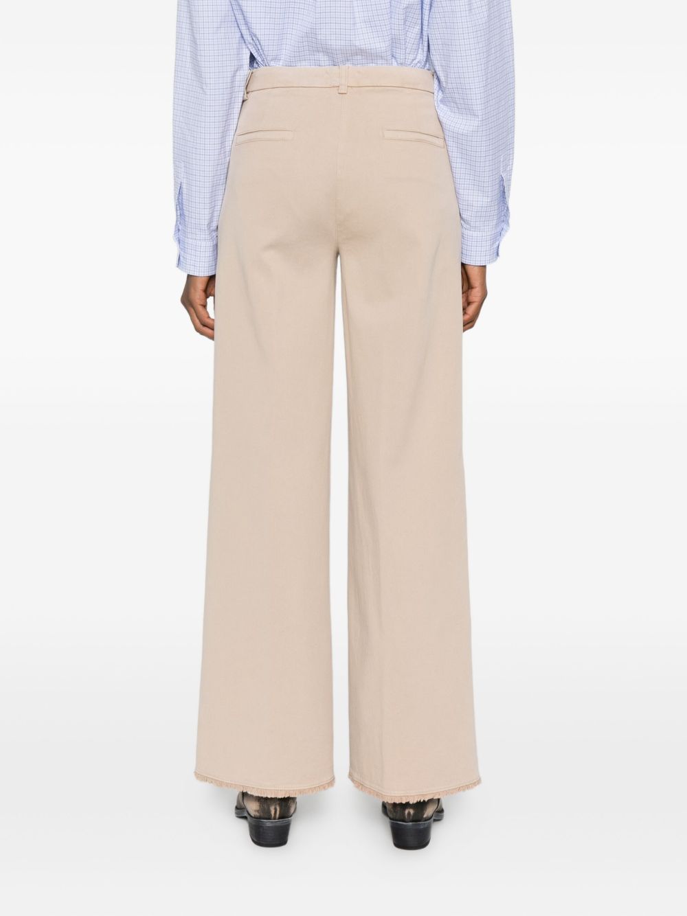 Via Masini 80 Trousers Beige Via Masini 80