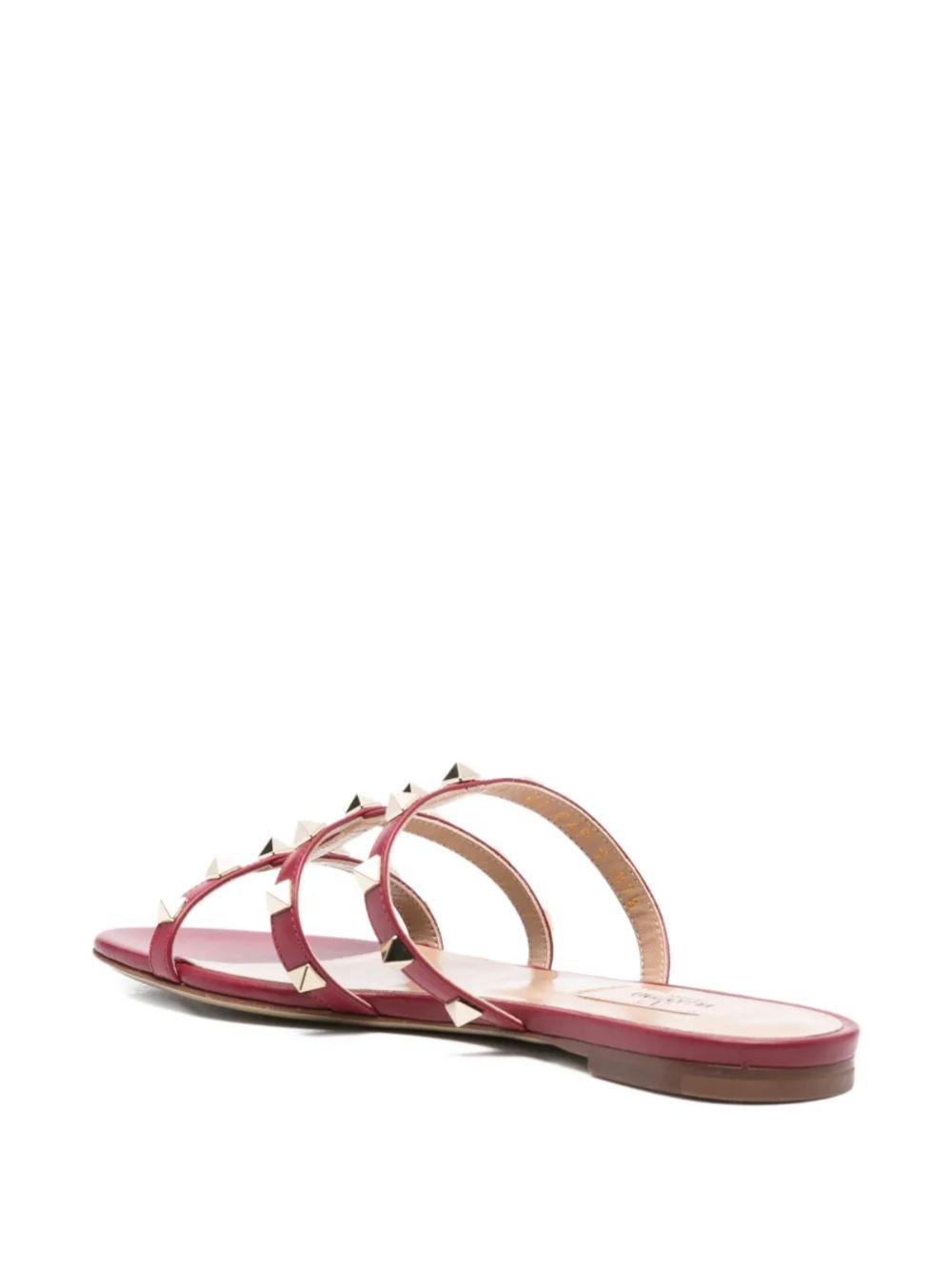 Valentino Garavani Rockstud three-strap sandals Valentino Garavani