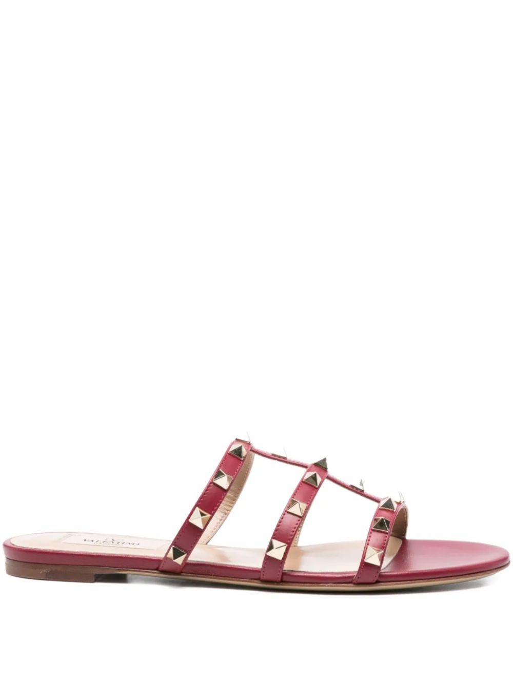 Valentino Garavani Rockstud three-strap sandals Valentino Garavani