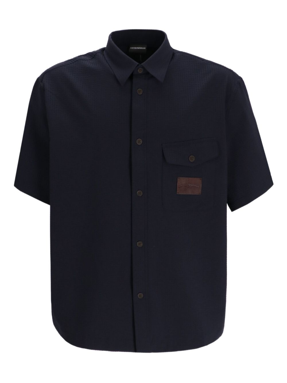 Emporio Armani Patch-pocket short-sleeve shirt Emporio Armani