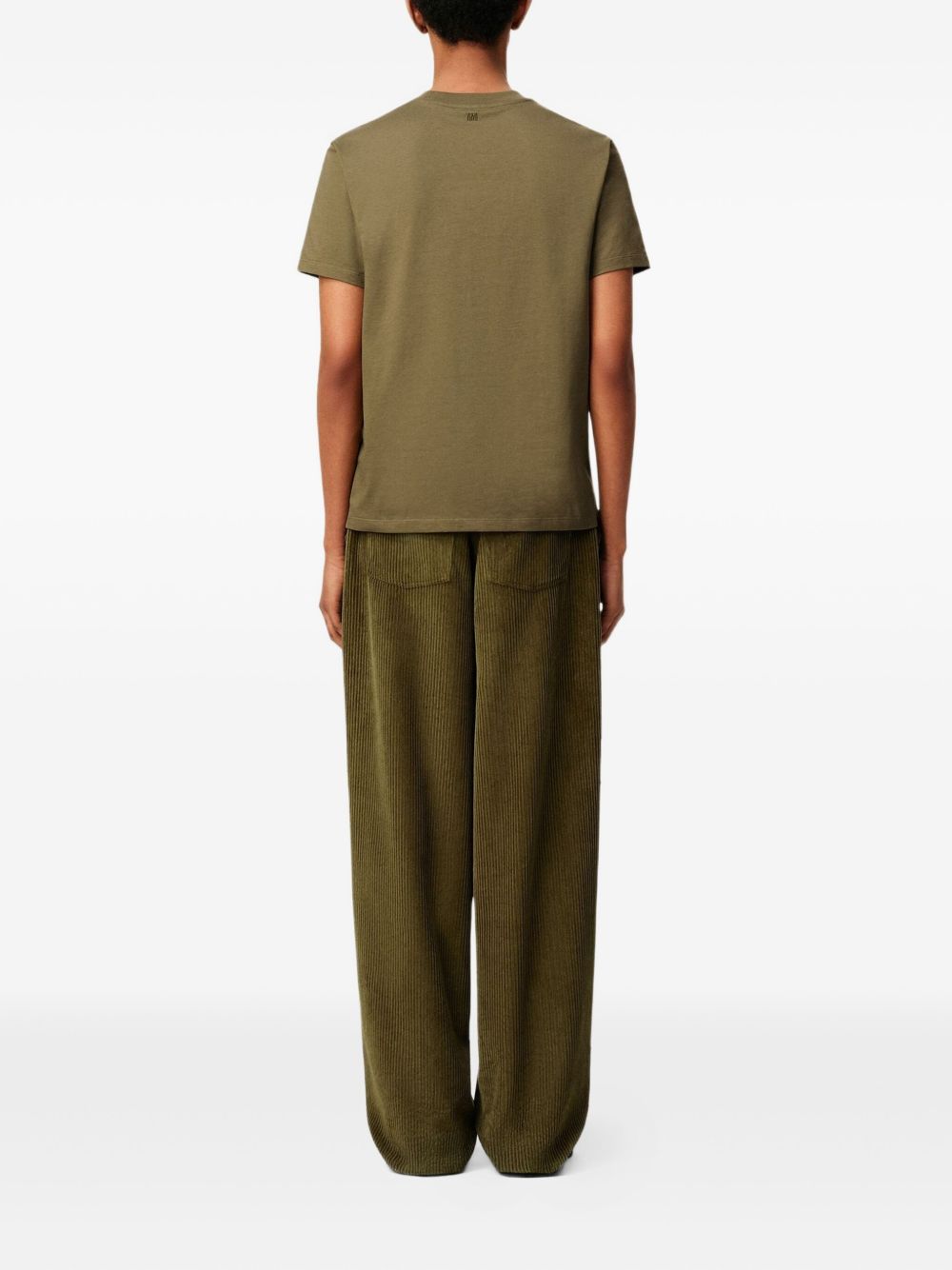 Ami Paris Trousers Brown Ami Paris