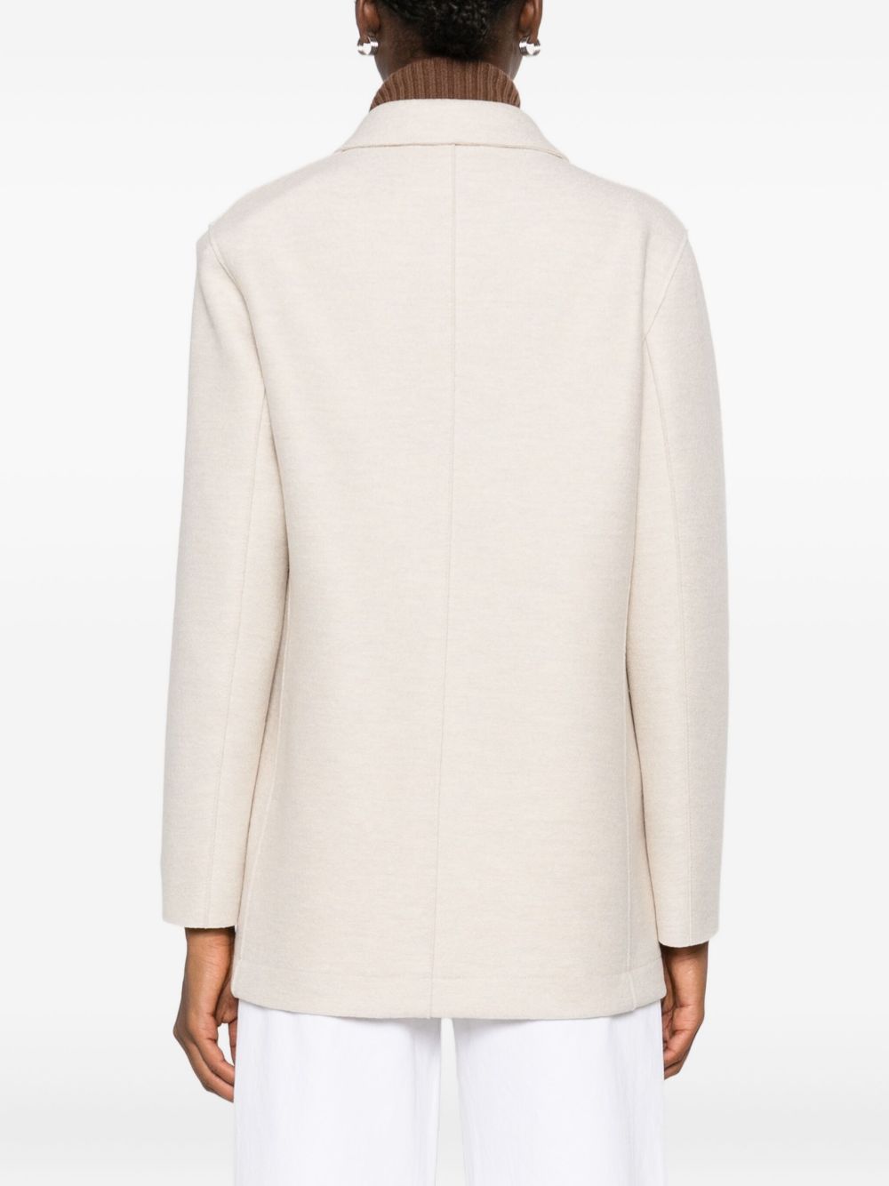 Harris Wharf London Coats Beige Harris Wharf London