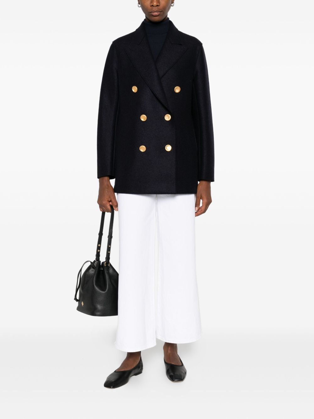 Harris Wharf London Coats Blue Harris Wharf London