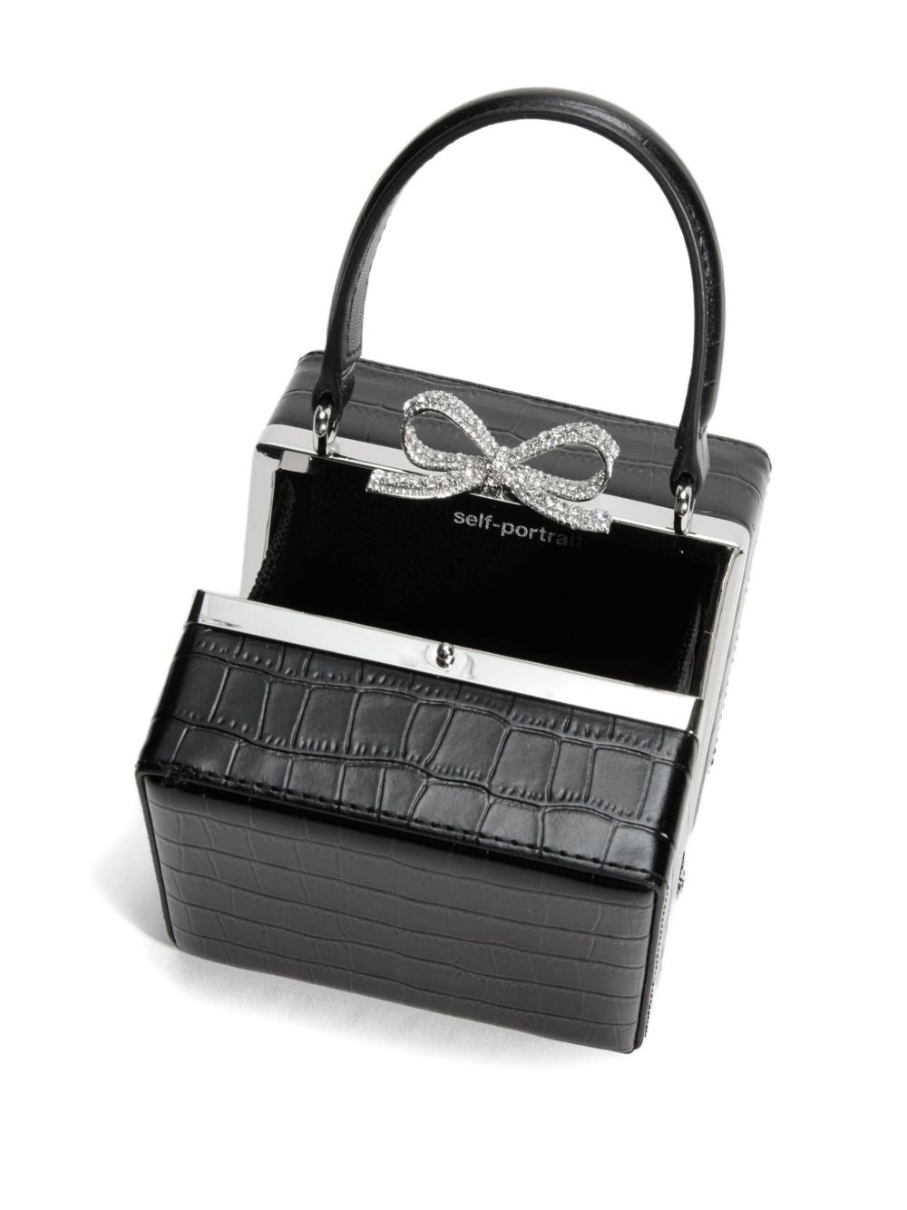 Self-Portrait Croc Micro Bag Self-Portrait