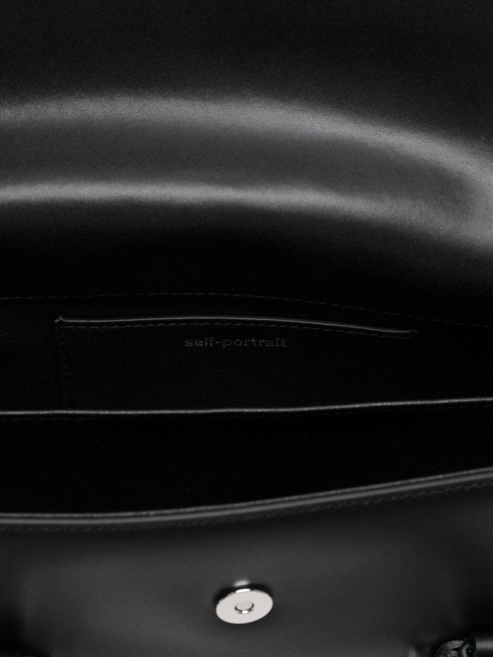 Self-Portrait Soft Leather Shoulder Bag Self-Portrait