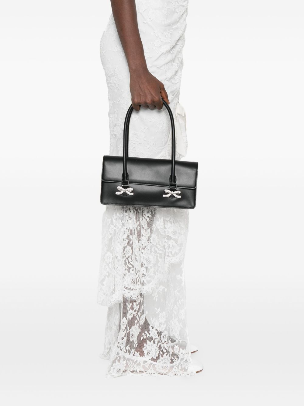 Self-Portrait Soft Leather Shoulder Bag Self-Portrait
