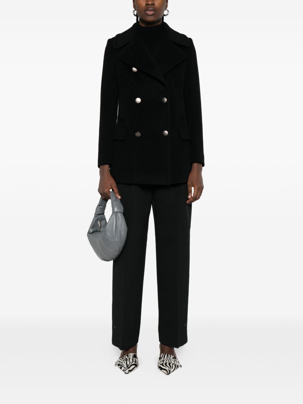 Tagliatore Coats Black Tagliatore