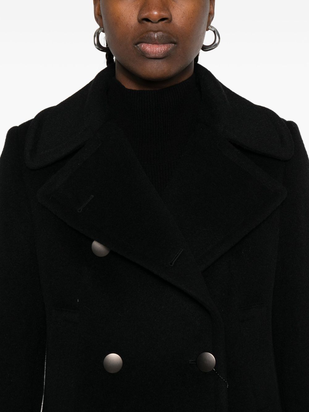 Tagliatore Coats Black Tagliatore