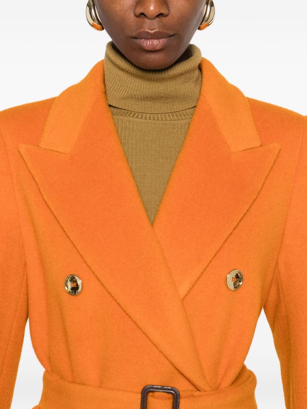 Tagliatore Coats Orange Tagliatore