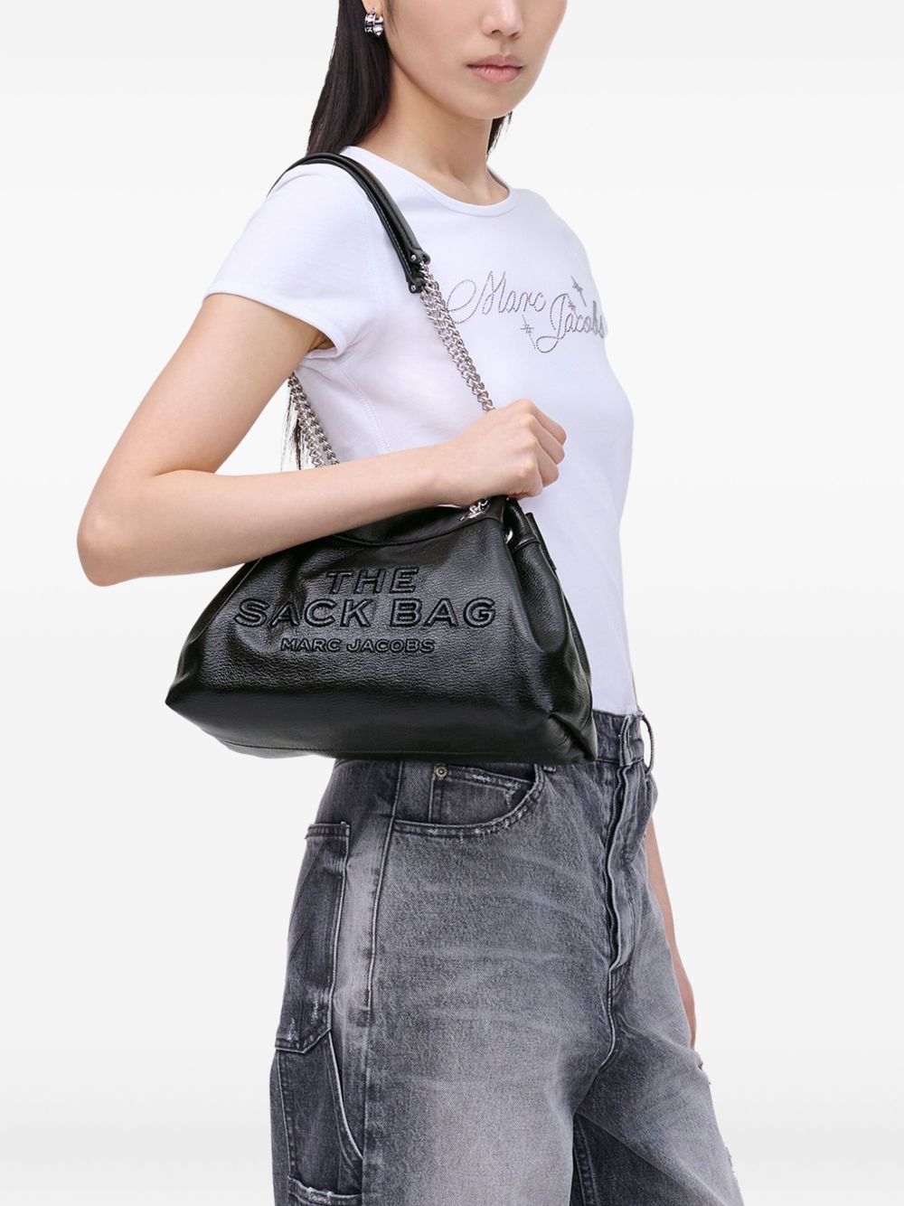 Marc Jacobs the sack chain leather shoulder bag Marc Jacobs