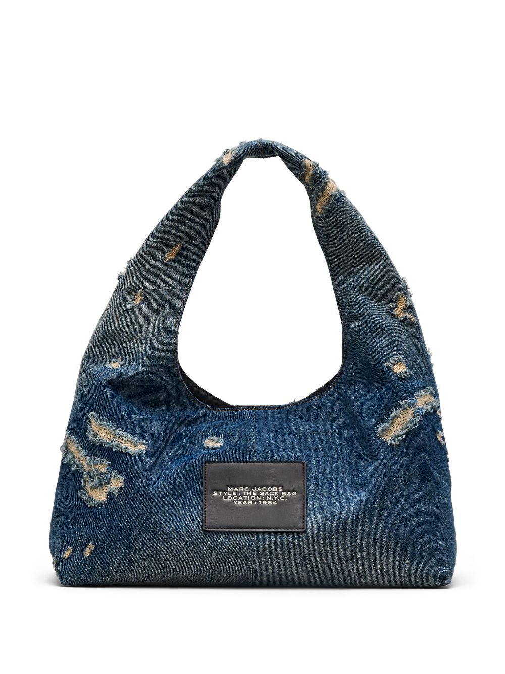Marc Jacobs The Rip and Repair Denim Sack Bag Marc Jacobs